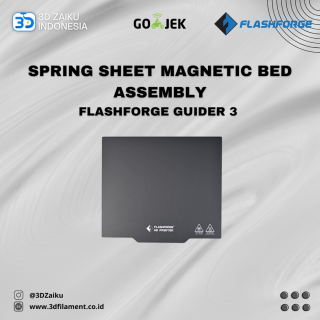 Original Flashforge Guider 3 Spring Sheet Magnetic Bed Assembly